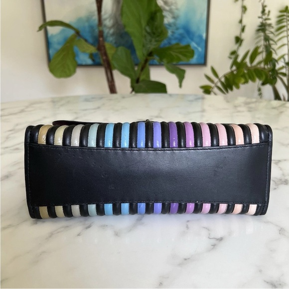 Coach Parker with Ombré Quilting Leather Shoulder Crossbody GOOD USED CONDITION - Picture 6 of 16